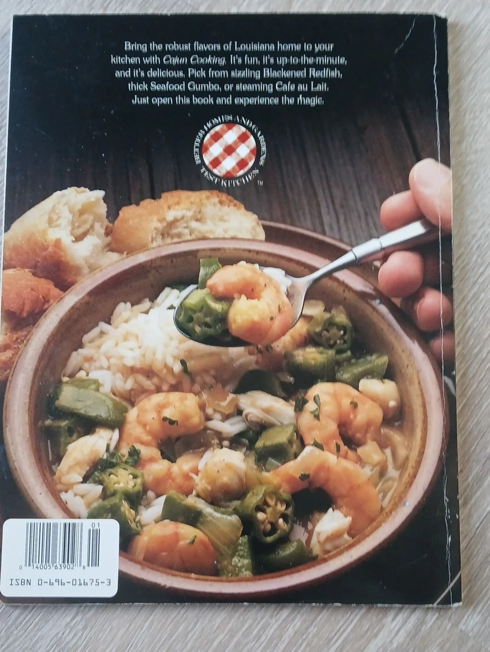 Better Homes And Gardens Cajun Cooking Soft Cover Copyright 1987 The Basics